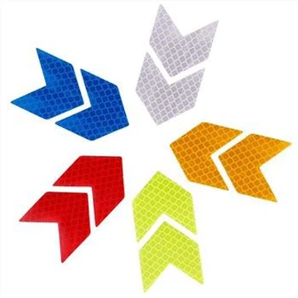 Odsevne nalepke za varno kolesarjenje