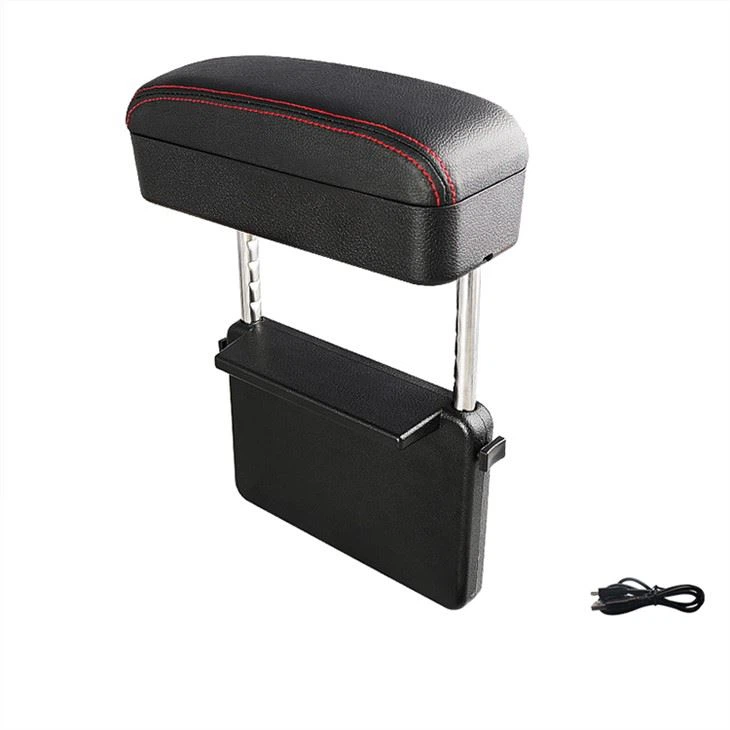 Car Universal Adjustable Armrest Box PU